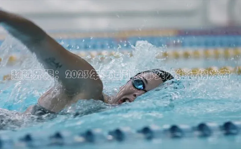 新宝gg在线注册百度人工翻译超越界限：2023年度运动赛事实力排行榜发布