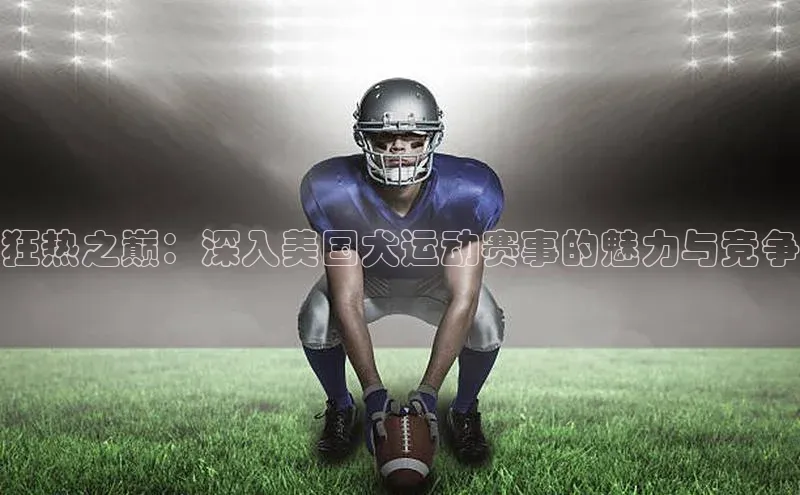 狂热之巅：深入美国犬运动赛事的魅力与竞争